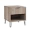 Manhattan Comfort DUMBO 1.0 Nightstand in Rustic Grey NS001-GY - alternate 10